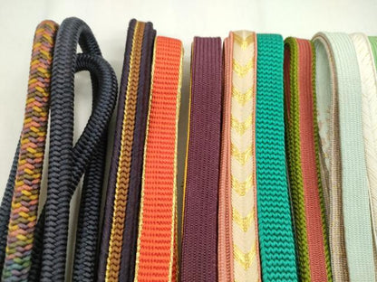 平和屋着物●和装小物　帯締め20本セット　高麗組　大和組　鴨川組　三ッ杵印　紐の渡敬　金糸　未使用あり　逸品　CABD8713ju