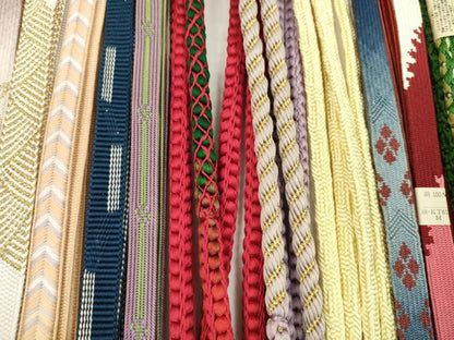 平和屋着物●和装小物　帯締め20本セット　高麗組　大和組　鴨川組　礼装用　金糸　未使用あり　逸品　CABD8718ju