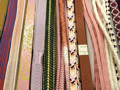 平和屋着物●和装小物　帯締め20本セット　高麗組　鴨川組　奈良組　礼装用　翠嵐工房謹製　金銀糸　未使用あり　逸品　CABD8719ju
