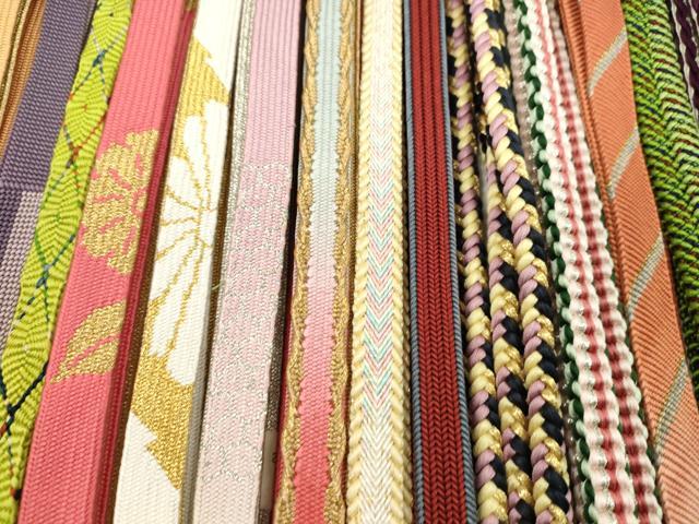 平和屋着物●和装小物　帯締め20本セット　高麗組　丸組　礼装用　金銀糸　未使用あり　逸品　CABD8720ju