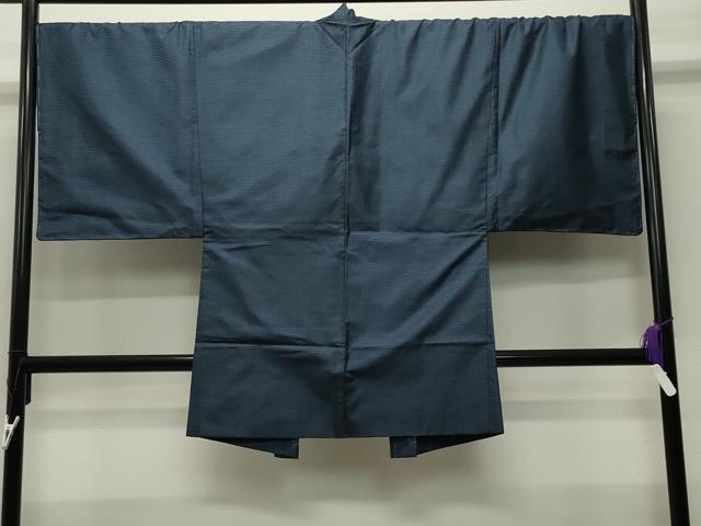 平和屋着物●男性　本場大島紬　アンサンブル　100亀甲　総詰め　キングサイズ　正絹　逸品　未使用　CABD8807gh