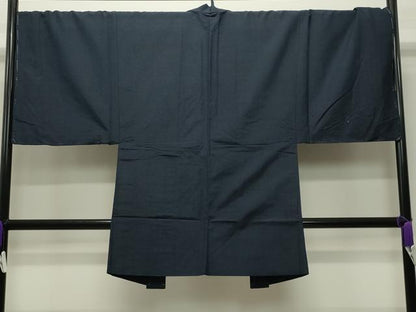 平和屋着物●男性　紬　アンサンブル　霞文　正絹　逸品　未使用　CABD8812gh