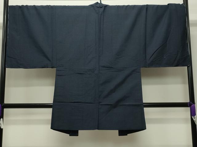 平和屋着物●男性　紬　アンサンブル　霞文　正絹　逸品　未使用　CABD8812gh