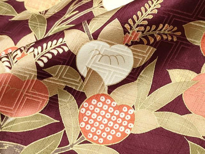平和屋着物●十日町老舗ブランド　吉澤友禅　吾妻徳穂　振袖　駒刺繍　橘花筏　暈し染め　金彩　やまと誂製　正絹　逸品　CABD8821gh