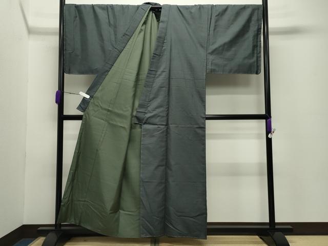 平和屋着物●男性　本場大島紬　アンサンブル　100亀甲　総詰め　キングサイズ　正絹　逸品　未使用　CABD8834gh