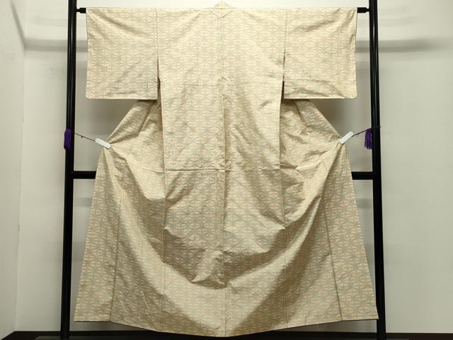 平和屋着物●本場大島紬　舞花文　正絹　逸品　CABD8849gh