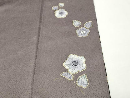 平和屋着物●訪問着　辻が花　絞り　暈し染め　金彩　正絹　逸品　CABD8850gh