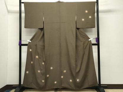 平和屋着物●訪問着　竹屋町刺繍　源氏香　宝尽くし文　蛍暈し　金糸　正絹　逸品　CABD8851gh