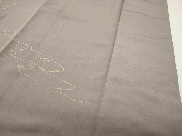 平和屋着物●訪問着　駒刺繍　流水花文　金彩　正絹　逸品　CABD8855gh