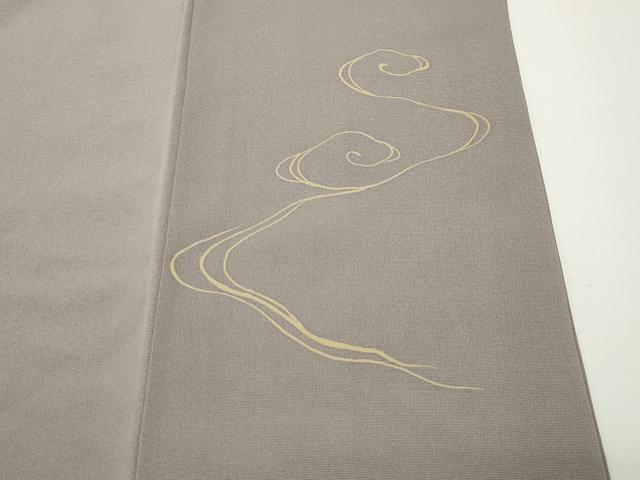 平和屋着物●訪問着　駒刺繍　流水花文　金彩　正絹　逸品　CABD8855gh