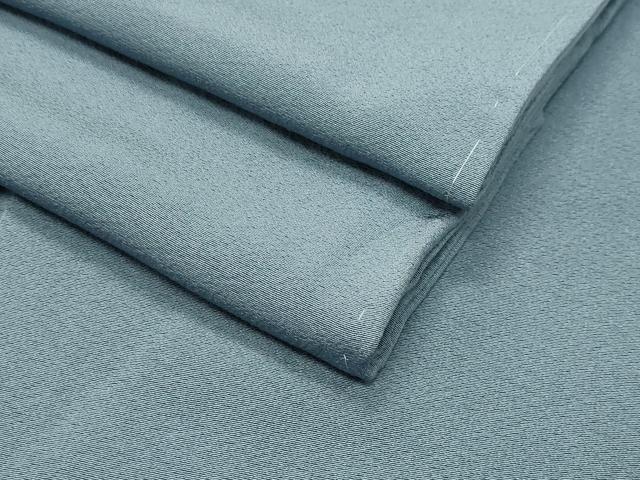平和屋着物●上質な色無地　湊鼠色　正絹　逸品　CABD8862gh