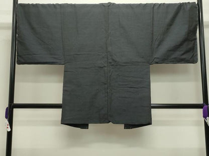 平和屋着物●男性　紬　アンサンブル　霞文　正絹　逸品　未使用　CABD8891gh