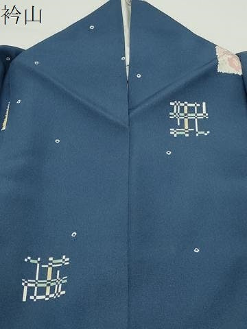 平和屋着物●上質な小紋　跳兎　正絹　逸品　CABD8895gh