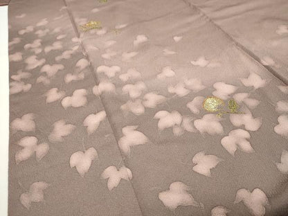 平和屋着物●訪問着　竹屋町刺繍　万寿菊　暈し染め　金彩　正絹　逸品　CABD8904gh