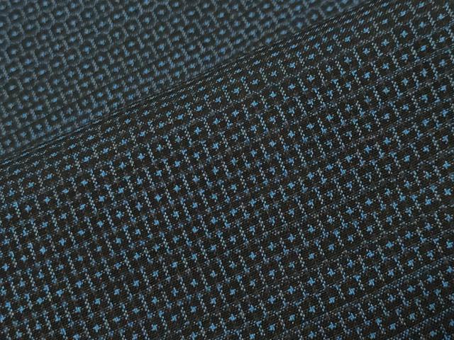 平和屋着物●男性　本場大島紬　100亀甲　総詰め　反端付き　正絹　逸品　未使用　CABD8907gh