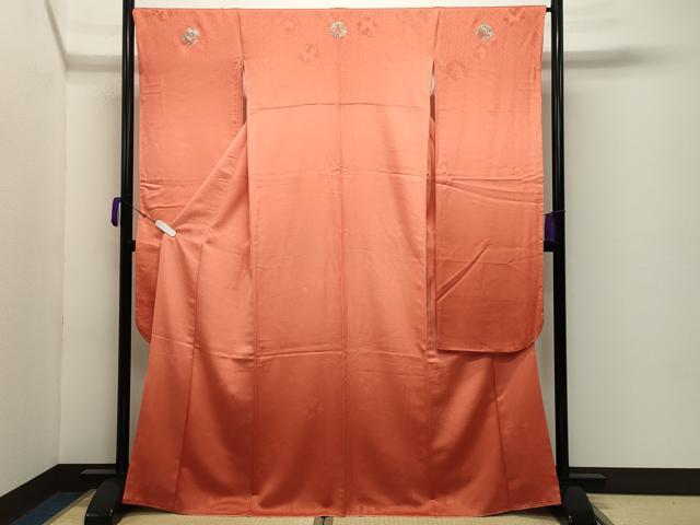平和屋着物●豪華振袖　紗綾型花丸文　暈し染め　正絹　逸品　CABD8910gh