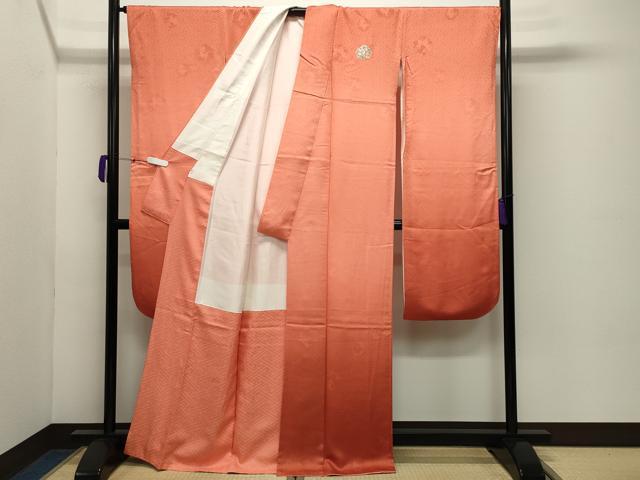 平和屋着物●豪華振袖　紗綾型花丸文　暈し染め　正絹　逸品　CABD8910gh
