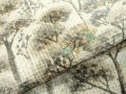 平和屋着物●訪問着　総絞り　駒刺繍　手描き　人物風景文　暈し染め　金彩　正絹　逸品　CABD8925gh