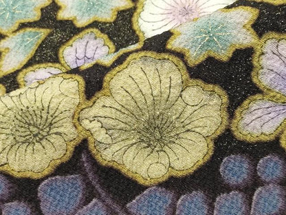 平和屋着物●訪問着　辻が花　絞り　暈し染め　金彩　正絹　逸品　CABD8926gh
