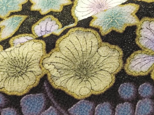 平和屋着物●訪問着　辻が花　絞り　暈し染め　金彩　正絹　逸品　CABD8926gh