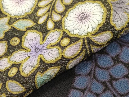 平和屋着物●訪問着　辻が花　絞り　暈し染め　金彩　正絹　逸品　CABD8926gh