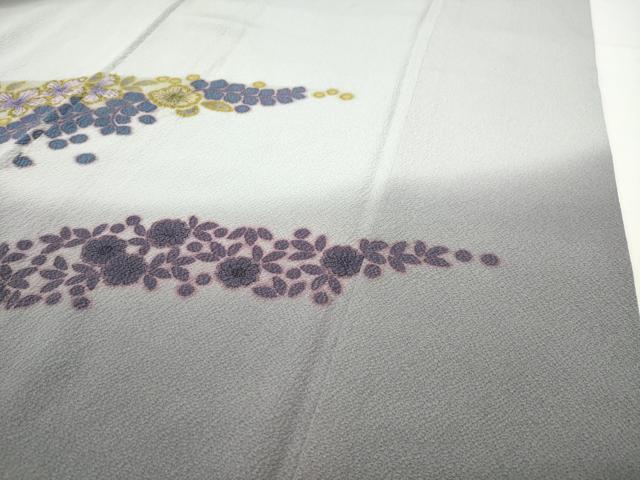 平和屋着物●訪問着　辻が花　絞り　暈し染め　金彩　正絹　逸品　CABD8926gh
