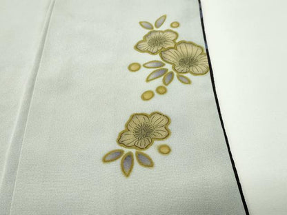 平和屋着物●訪問着　辻が花　絞り　暈し染め　金彩　正絹　逸品　CABD8926gh