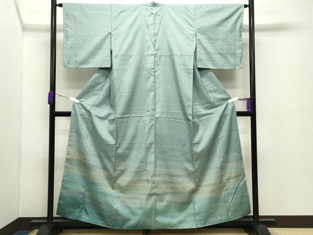 平和屋着物●本場大島紬　色留袖　霞文　正絹　逸品　CABD8927gh