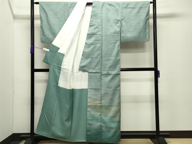 平和屋着物●本場大島紬　色留袖　霞文　正絹　逸品　CABD8927gh