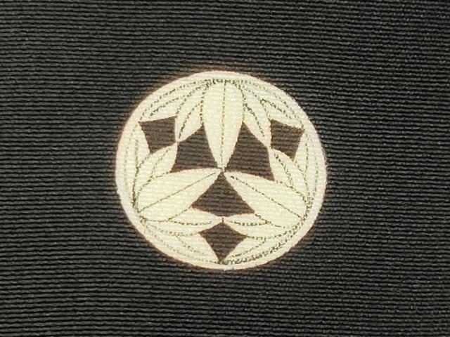 平和屋着物●豪華黒留袖　友禅　作家物　御所解松竹梅文　正絹　逸品　CABD8948gh