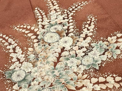 平和屋着物●訪問着　辻が花　絞り　暈し染め　正絹　逸品　CABD8953gh