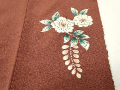 平和屋着物●訪問着　辻が花　絞り　暈し染め　正絹　逸品　CABD8953gh