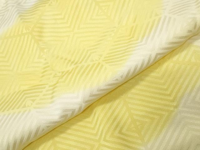平和屋着物●振袖用長襦袢　袷　雲重ね文　暈し染め　正絹　逸品　CABD8955gh
