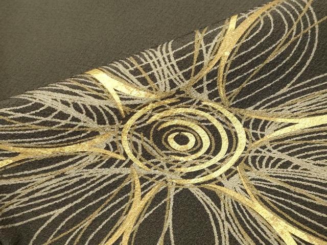 平和屋着物●豪華色留袖　駒刺繍　舞花文　金彩　正絹　逸品　CABD8971gh