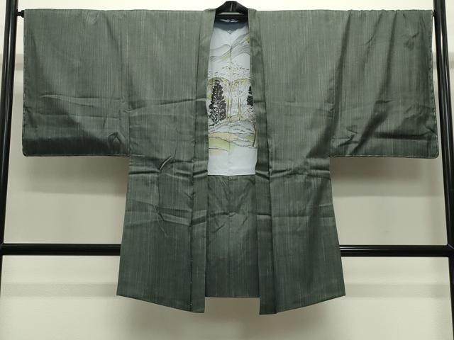 平和屋着物●男性　紬　アンサンブル　霞文　正絹　逸品　未使用　CABD8977gh 平和屋着物○男性 紬 アンサンブル 霞文 正絹 逸品 未使用 CABD8977gh
