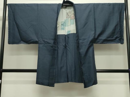 平和屋着物●男性　紬　アンサンブル　100亀甲　総詰め　正絹　逸品　未使用　CABD8992gh