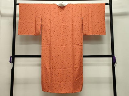 平和屋着物●長襦袢　無双仕立て　楽器文　金彩　半衿刺繍　正絹　逸品　CABD8993gh