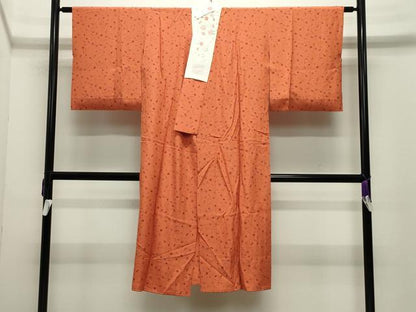 平和屋着物●長襦袢　無双仕立て　楽器文　金彩　半衿刺繍　正絹　逸品　CABD8993gh