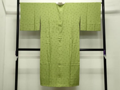 平和屋着物●長襦袢　無双仕立て　南天文　正絹　逸品　CABD8994gh