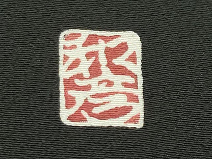 平和屋着物●豪華黒留袖　作家物　駒刺繍　籬鳳凰花文　金彩　正絹　逸品　CABD9002gh