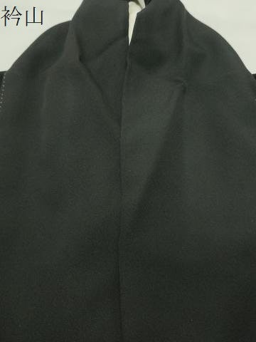 平和屋着物●豪華黒留袖　友禅　作家物　飛鳥風景文　暈し染め　正絹　逸品　CABD9015gh