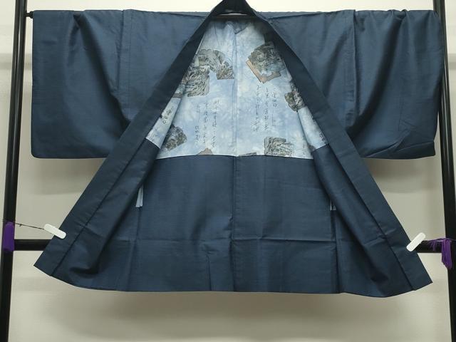 平和屋着物●男性　本場大島紬　アンサンブル　100亀甲　総詰め　正絹　逸品　CABD9021gh
