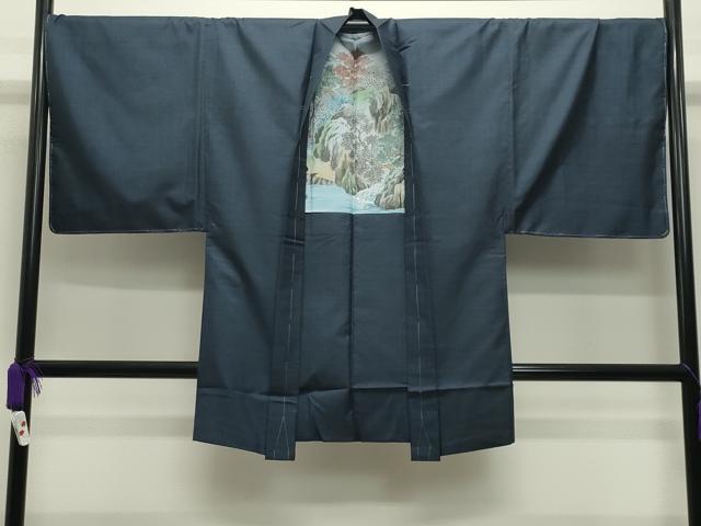 平和屋着物●男性　本場大島紬　アンサンブル　100亀甲　日高洋一作　総詰め　証紙付き　正絹　逸品　未使用　CABD9022gh
