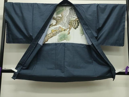 平和屋着物●男性　本場大島紬　アンサンブル　100亀甲　総詰め　正絹　逸品　未使用　CABD9023gh