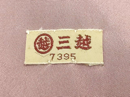 平和屋着物▼訪問着 刺繍 花丸文 三越扱い 正絹 逸品 CABD9042gh