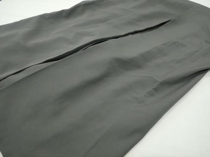 平和屋着物●男性　馬乗り袴　墨色　正絹　逸品　CABD9064gh