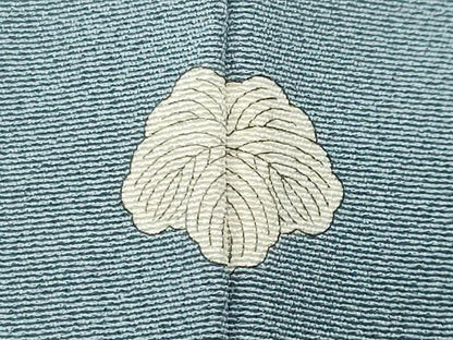 平和屋着物●染匠　久保耕　色留袖　駒刺繍　枝垂れ桜文　暈し染め　金彩　正絹　逸品　CABD9068gh