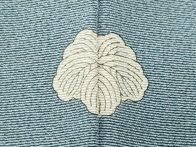 平和屋着物●染匠　久保耕　色留袖　駒刺繍　枝垂れ桜文　暈し染め　金彩　正絹　逸品　CABD9068gh