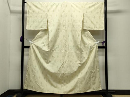 平和屋着物●上質な紬　吉祥文　やまと誂製　正絹　逸品　未使用　CABD9078gh
