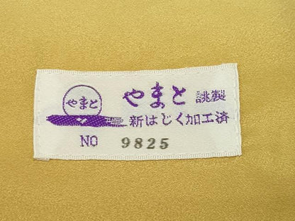 平和屋着物●上質な紬　吉祥文　やまと誂製　正絹　逸品　未使用　CABD9078gh